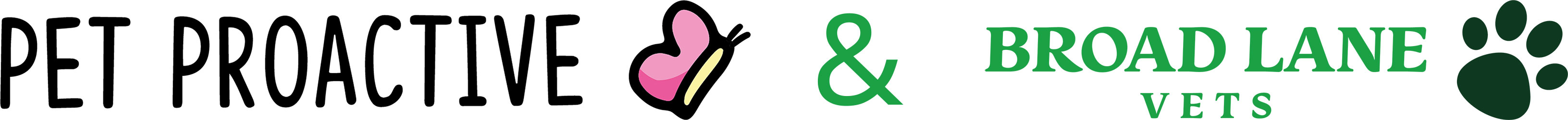 Pet Proactive & Broad Lane Vets Combined Logo